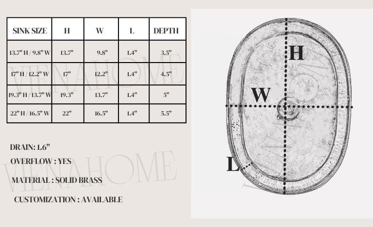Oval Copper Bathroom Sink , Drop-in Bathroom Sinks