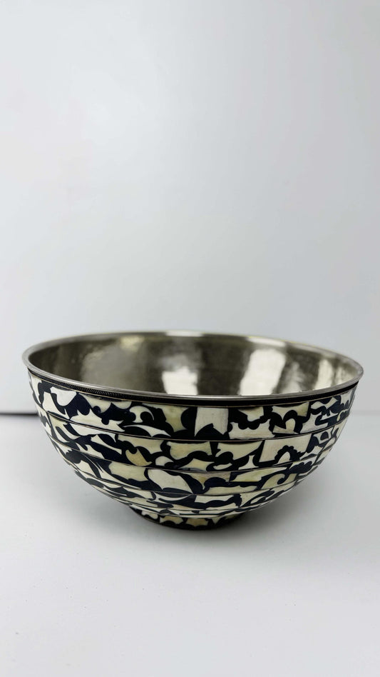 Silver Hammered Vessel Sink