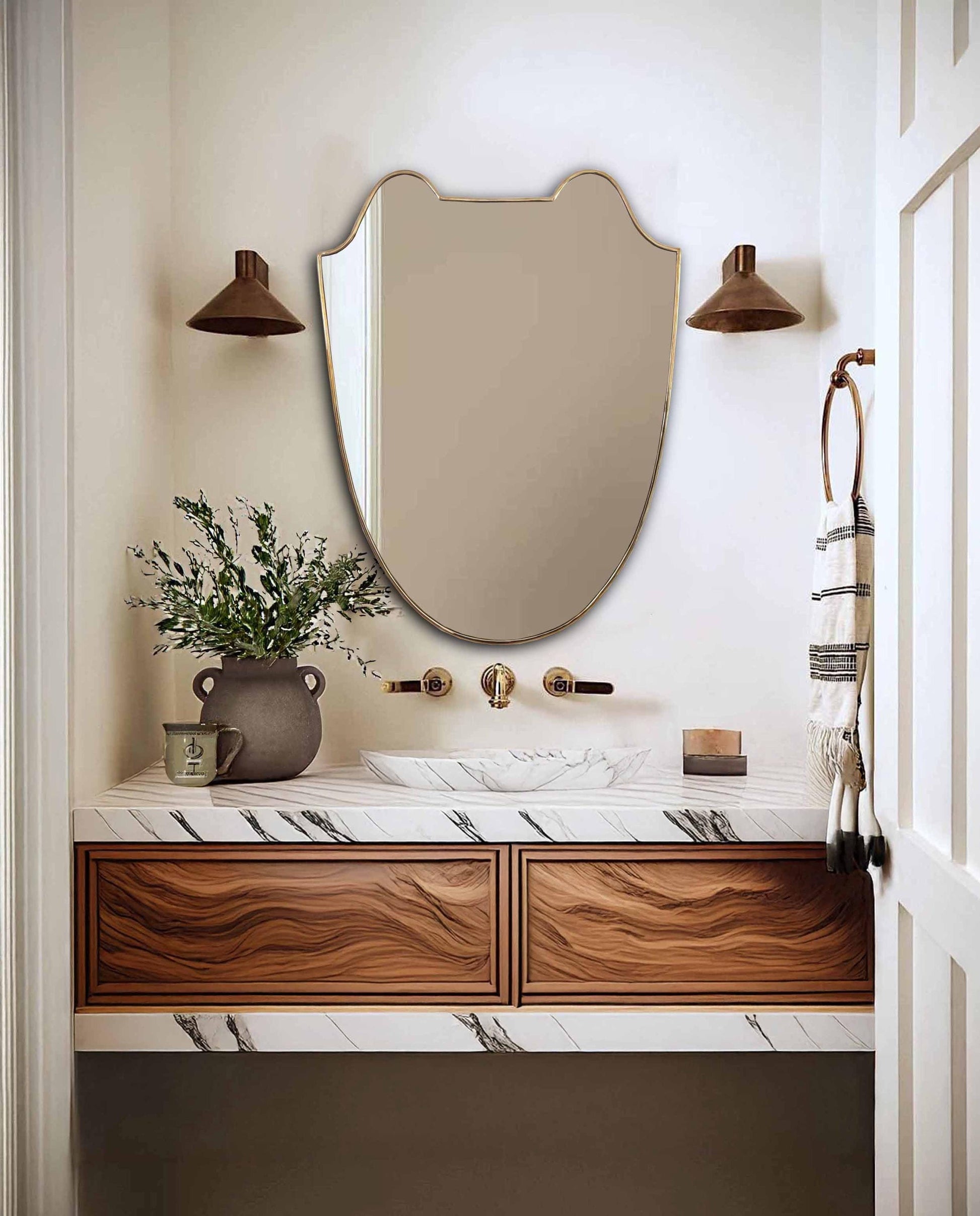 Bathroom Mirrorin powder room