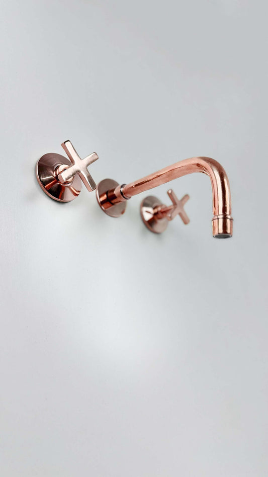 Copper Bathroom wall mount Faucet