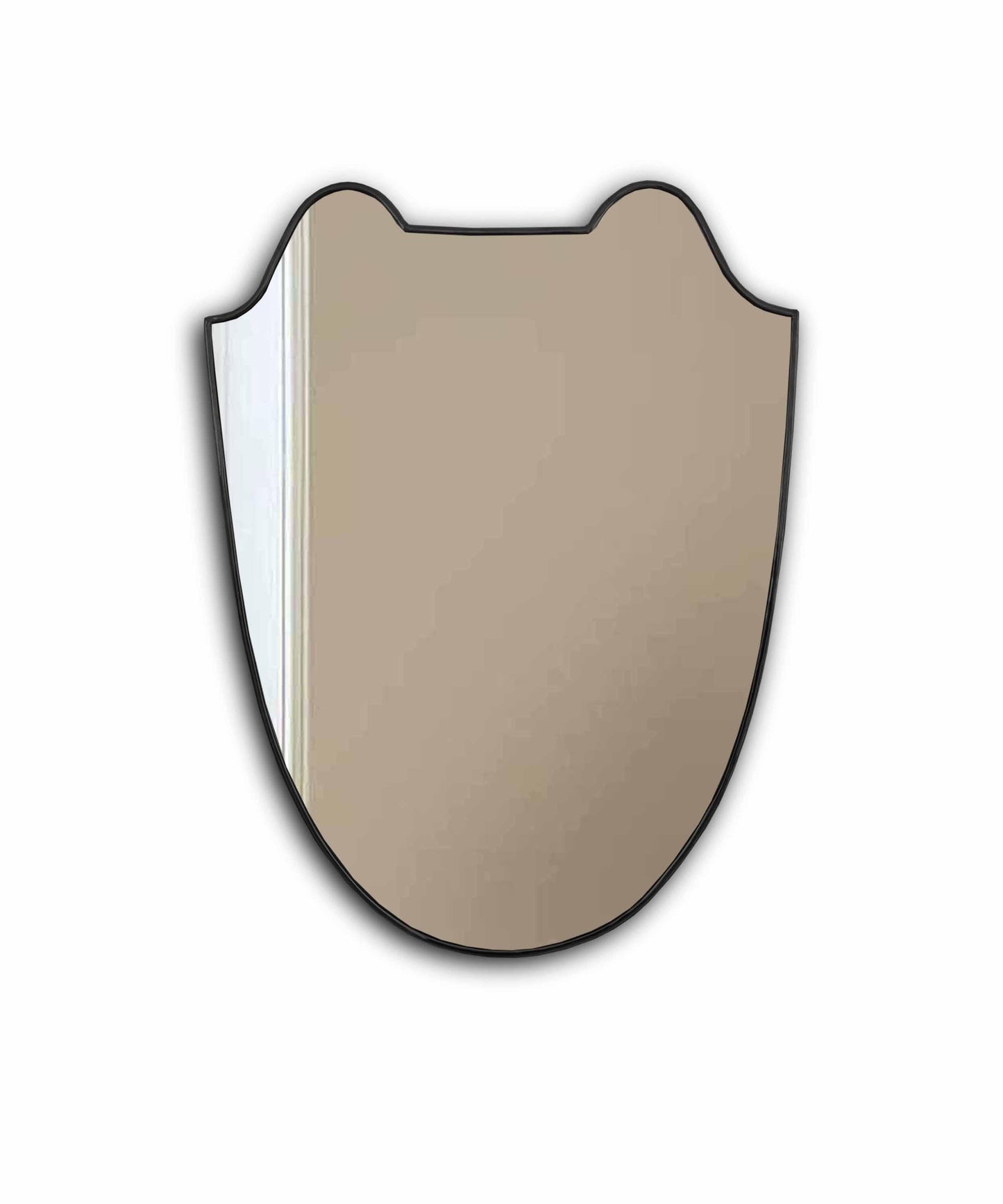 black frame mirror