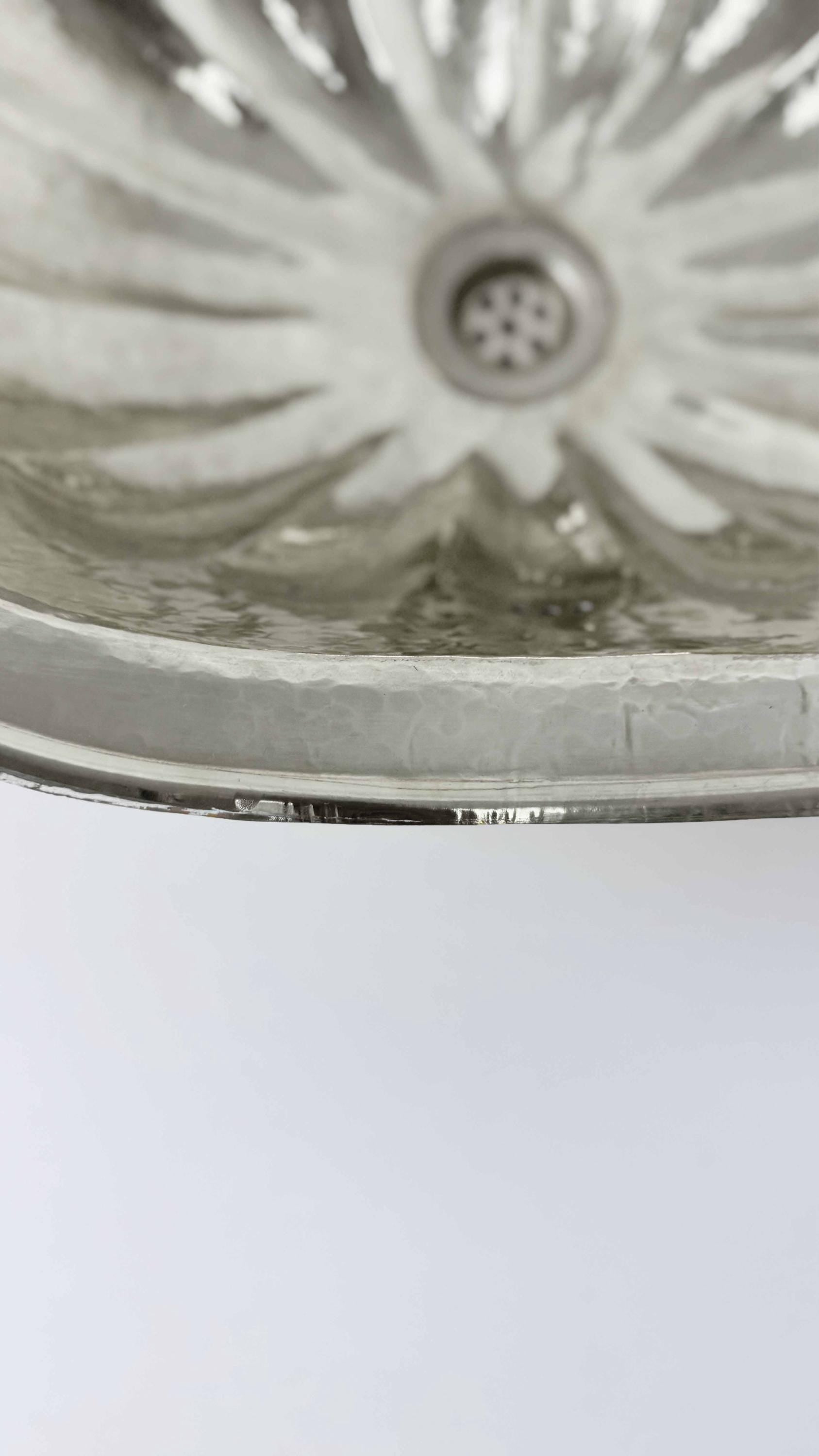 frame of silver sink