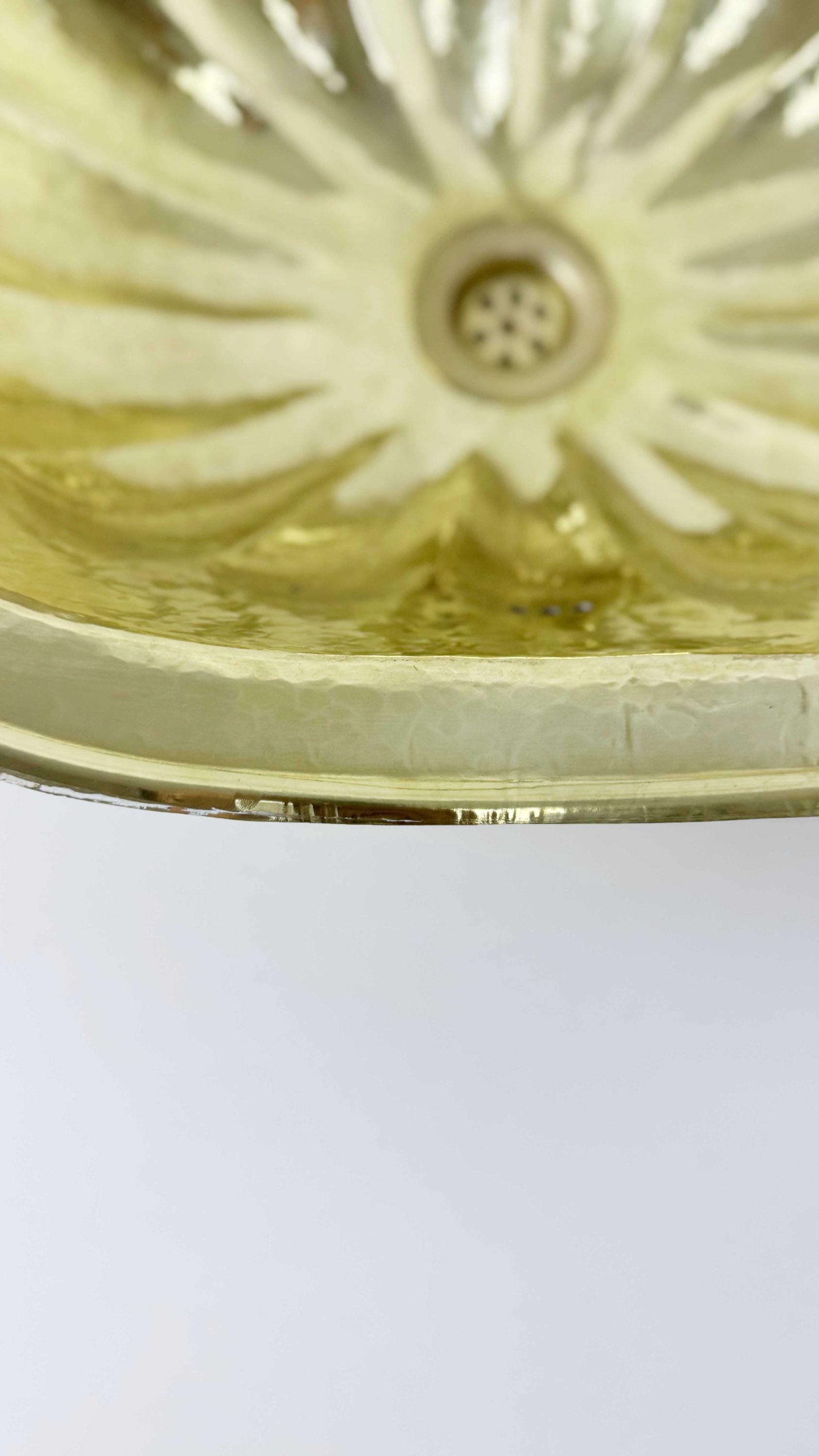 brass sink
