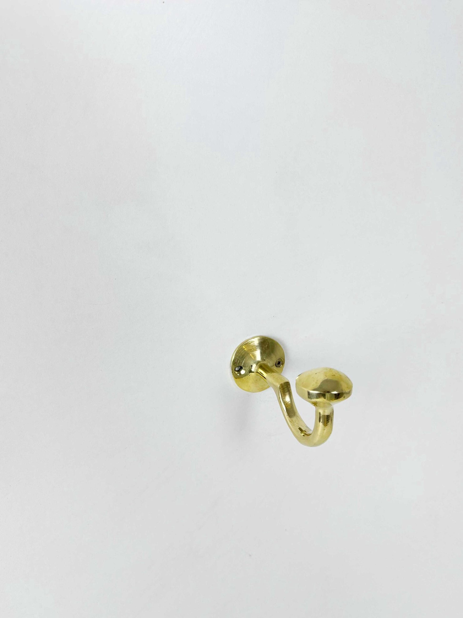 bathroom Unlacquered Brass Hooks
