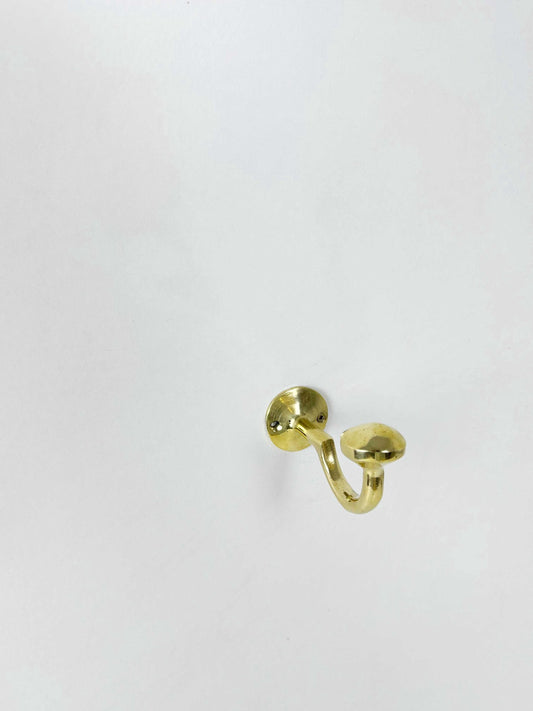 bathroom Unlacquered Brass Hooks