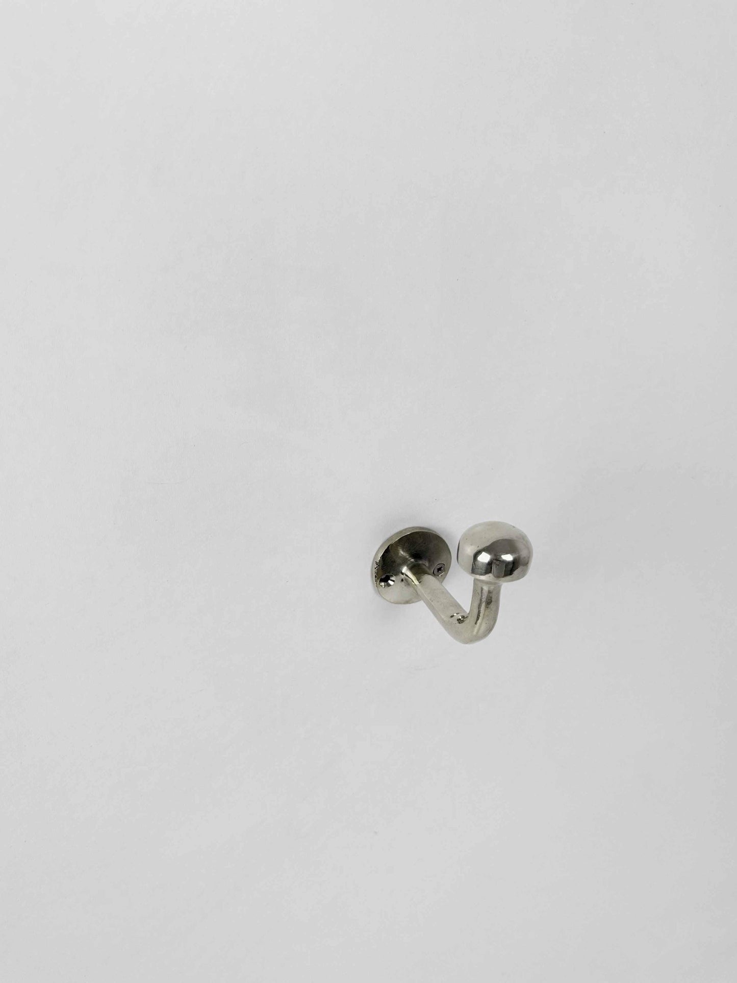 bathroom silver hooks