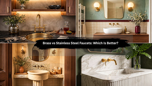 Brass vs Stainless Steel Faucets
