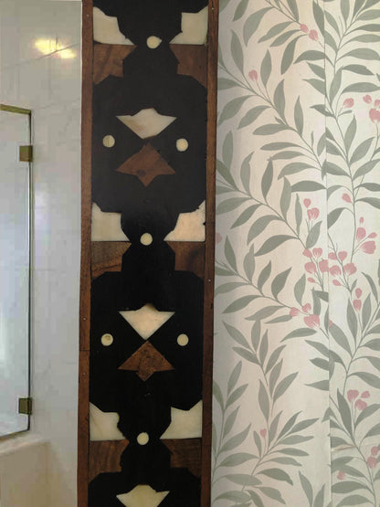 Bone Inlay Wall Mirror - Rectangular Bathroom  Vanity Mirror