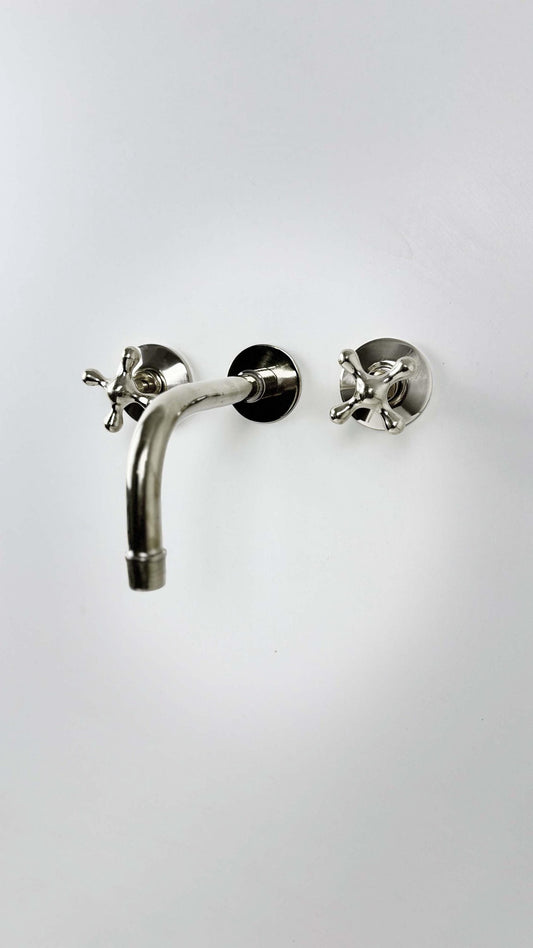 Brushed Nickel Bathroom Faucet