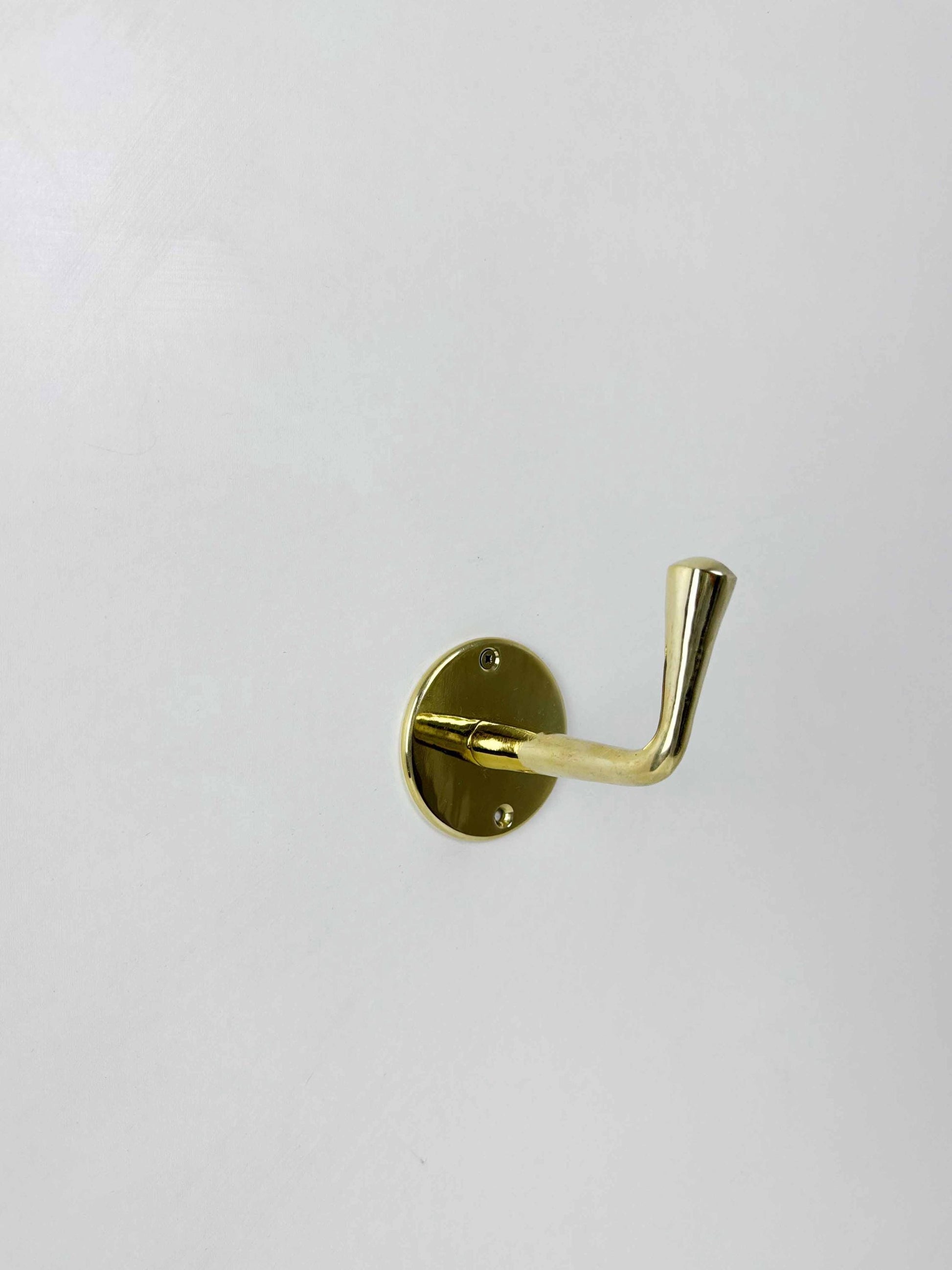 Unlacquered Brass Coat Hook
