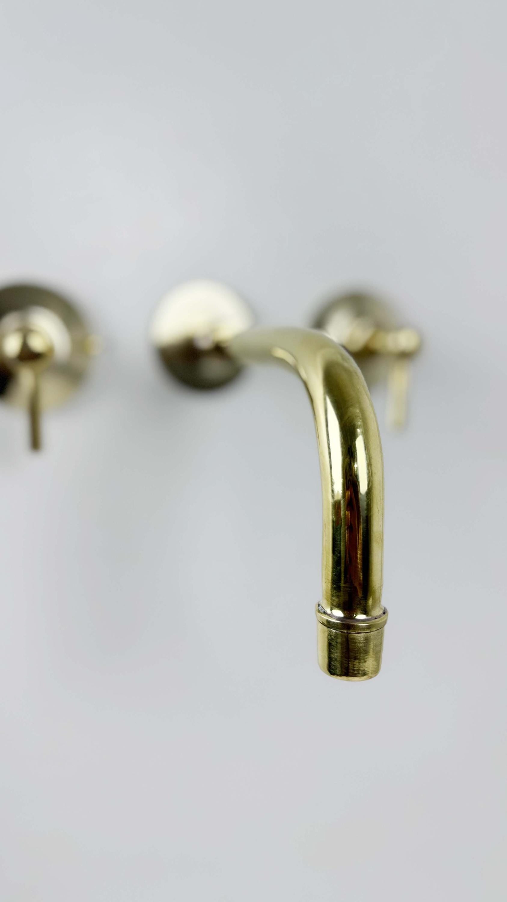 spout of Brass Wall Mount Faucet