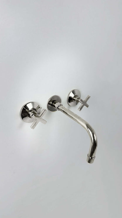 silver Bathroom Faucet