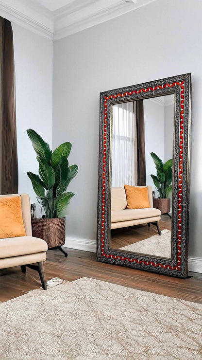 Full Length Mirror - Floor Mirror , Large Mirror, Bedroom Mirror , Big Mirror