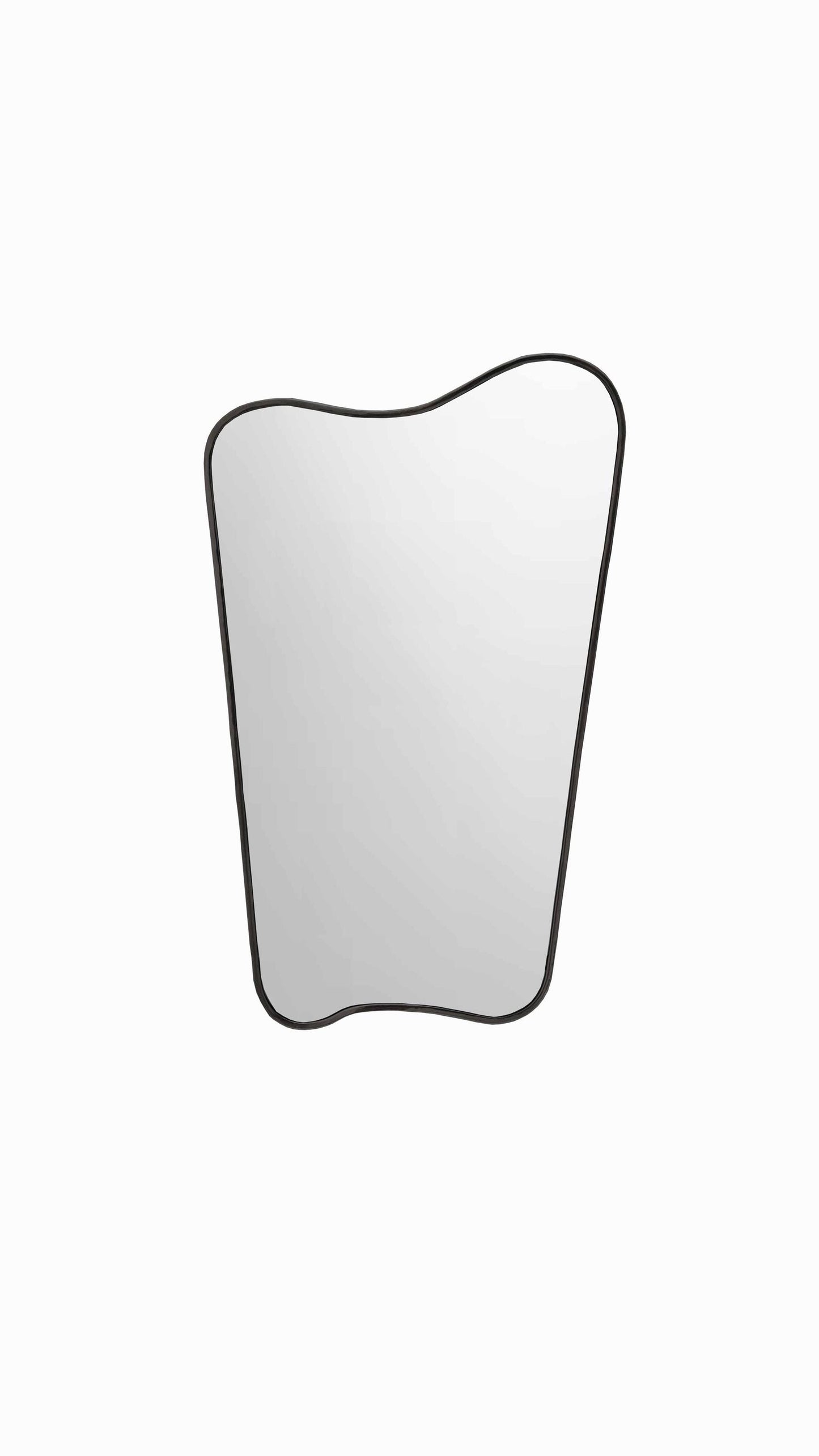 black frame mirror