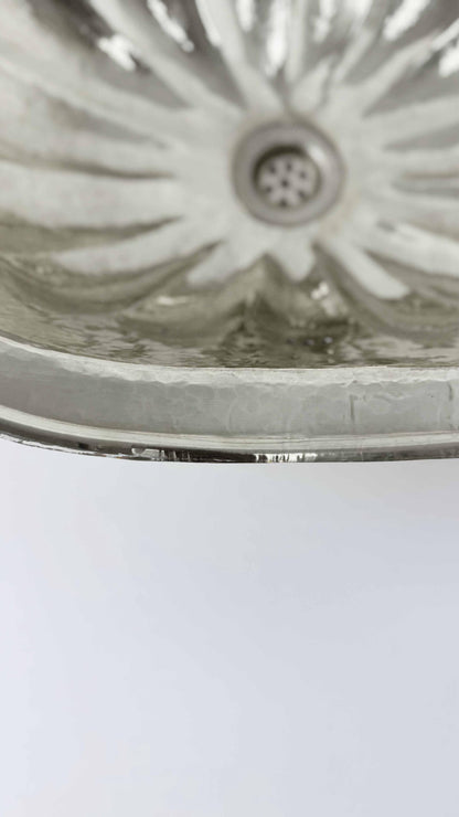 frame of silver sink