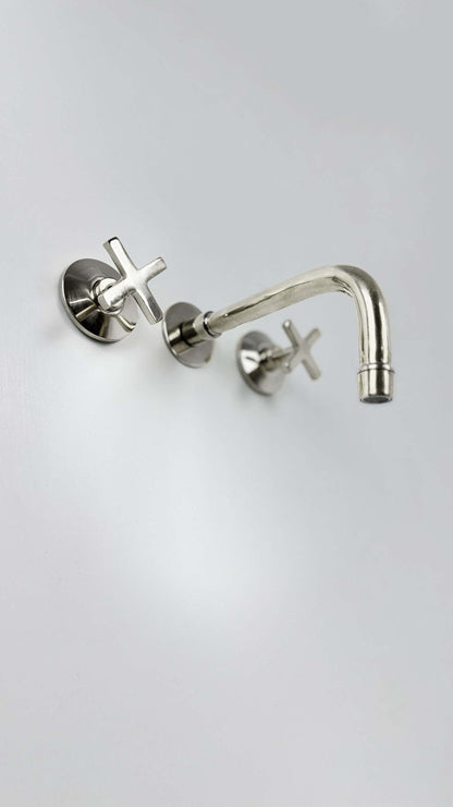 Polished Nickel Bathroom Faucet